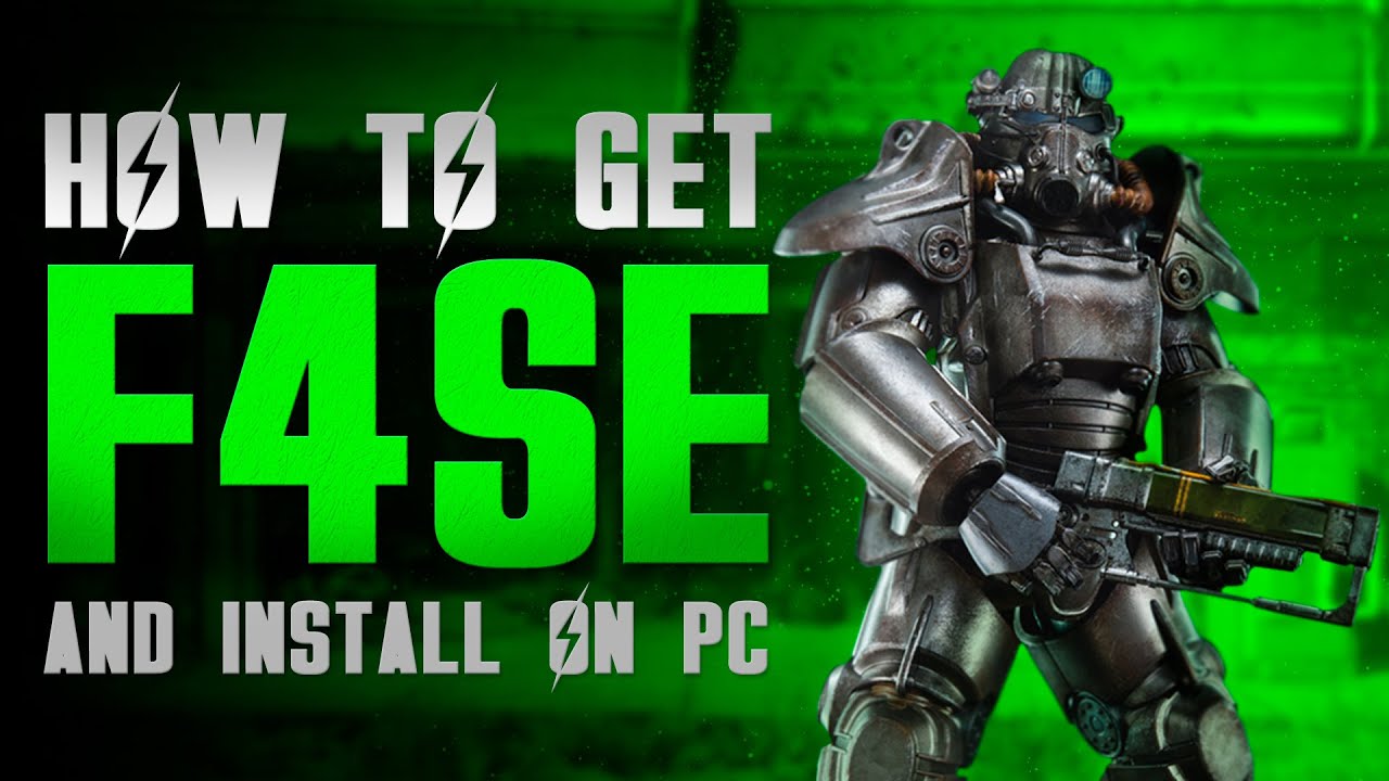 HOW TO GET F4SE AND INSTALL IT CORRECTLY │ Fallout 4 Script Extender