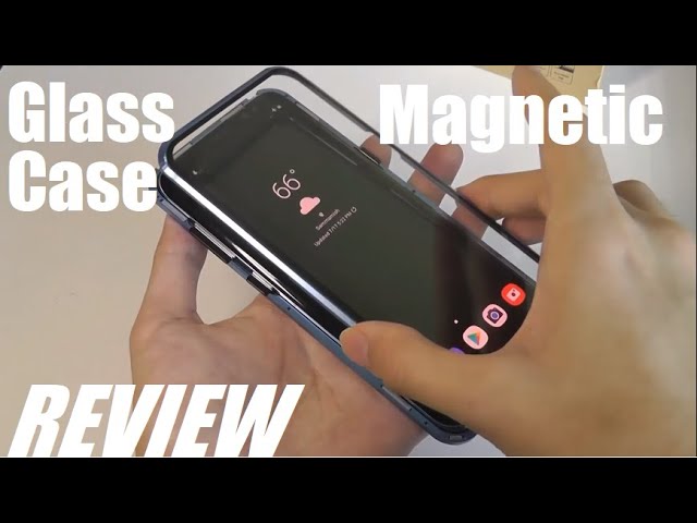 Magnetic Samsung Galaxy S20 Plus Case (Silver) Double Sided Tempered Glass  Screen Protector Shockproof and Scratch Resistant Protection