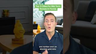 Top 3 Cities For Mid Term Rentals In Florida #midtermrentals #realestateinvesting