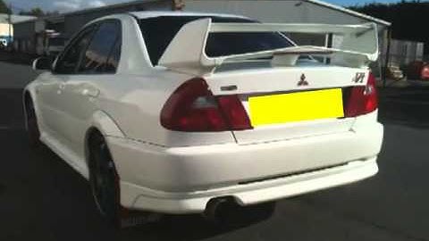 Evo Launch with Anti-lag on Stock Evo 6 ECU