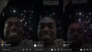 Kodak Black IG Live | Speak on DDG vs PNB ROCK BOXING MATCH