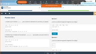 Python Modulo 3 secciones 5, 6 y 7