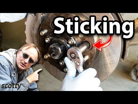 Fixing Sticking Ziehen Bremsen an Ihrem Auto