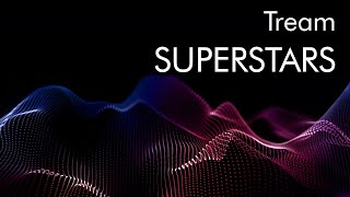 Tream - SUPERSTARS ( 432hz Waveform Animation ) [4k]