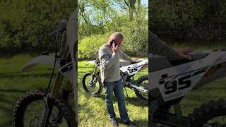 Shout out to our master mechanic and instagater extraordinaire #motocross #ayoterry #mx #pitbike