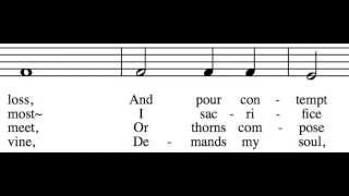 Miniatura de "When I Survey the Wondrous Cross - Alto Only - Learn How to Sing Hymns"