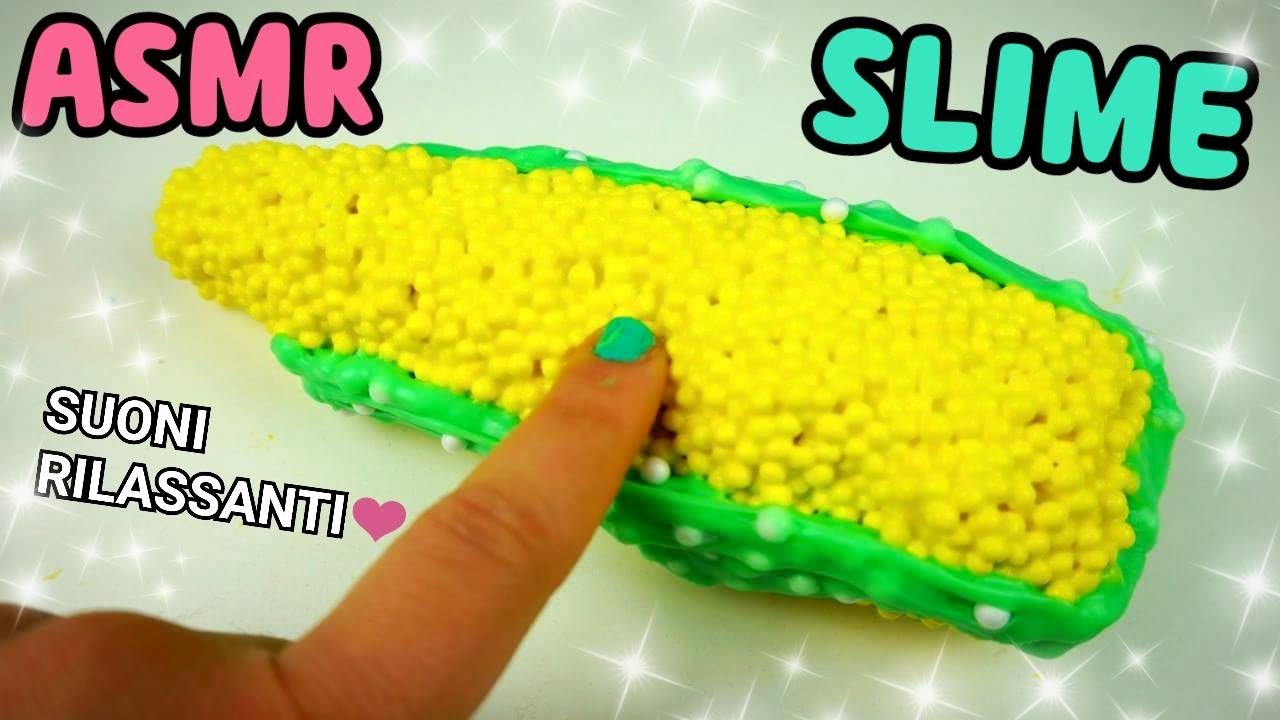 ASMR SLIME! SUONI SLIME CRUNCHY RILASSANTI! Slime Most Satisfying