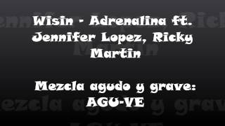 AGU-VE (Agudo+Grave) ADRENALINA-Wisin ft. Jennifer Lopez, Ricky Martin