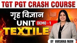 HOME SCIENCE UP TGT/PGT CRASH COURSE DEMO-01 | BY VARSHIKA MAM