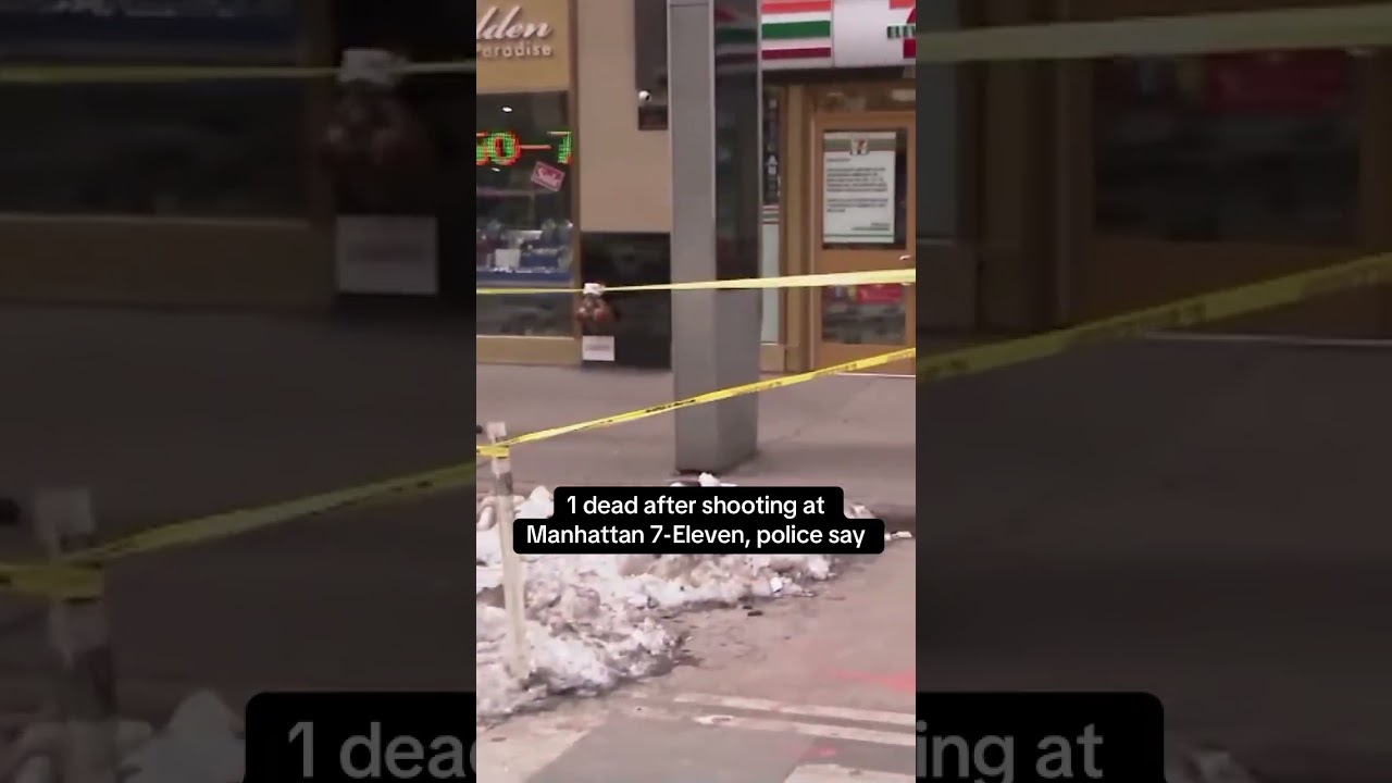 1 dead after shooting at Manhattan 7-Eleven, police say