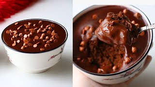 كيكة المج بدون بيض طعم لا يقاوم 😍 وبمكونات سهله | eggless chocolate mug cake