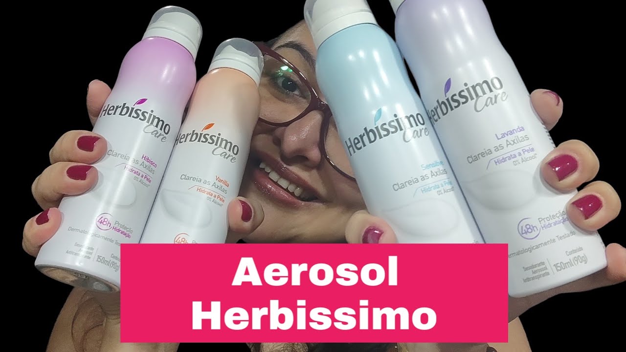 Lançamentos Herbissimo Aerosol Clareador de Axilas 💙💚🧡💜 @moimaztatiane ...