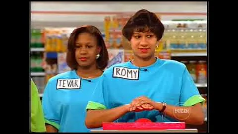 Supermarket Sweep  Tracy & Mitzi vs. Shelley & Daw...