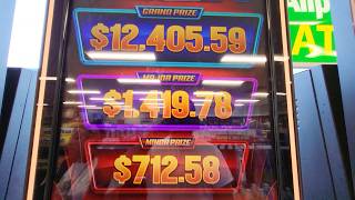 Long Session Played Two Machine W 12k and 11k progressive