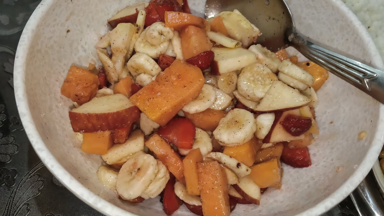 Tasty fruit chaat recipe | Ramzan special fruit chaat 