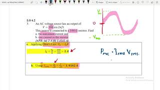 Tutorial 6 - LO 6.2