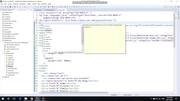 Demo Login using JSTL