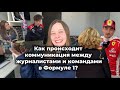 Как происходит коммуникация между журналистами и командам в Формуле 1 #формула1 #formula1news #ф1 