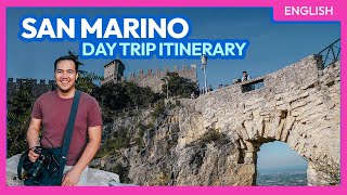 SAN MARINO DAY TOUR Itinerary & Walking Route • Travel Guide Part 2 • ENGLISH • The Poor Traveler