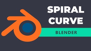 How to make a spiral curve in Blender | Blender 4.2 Tutorial