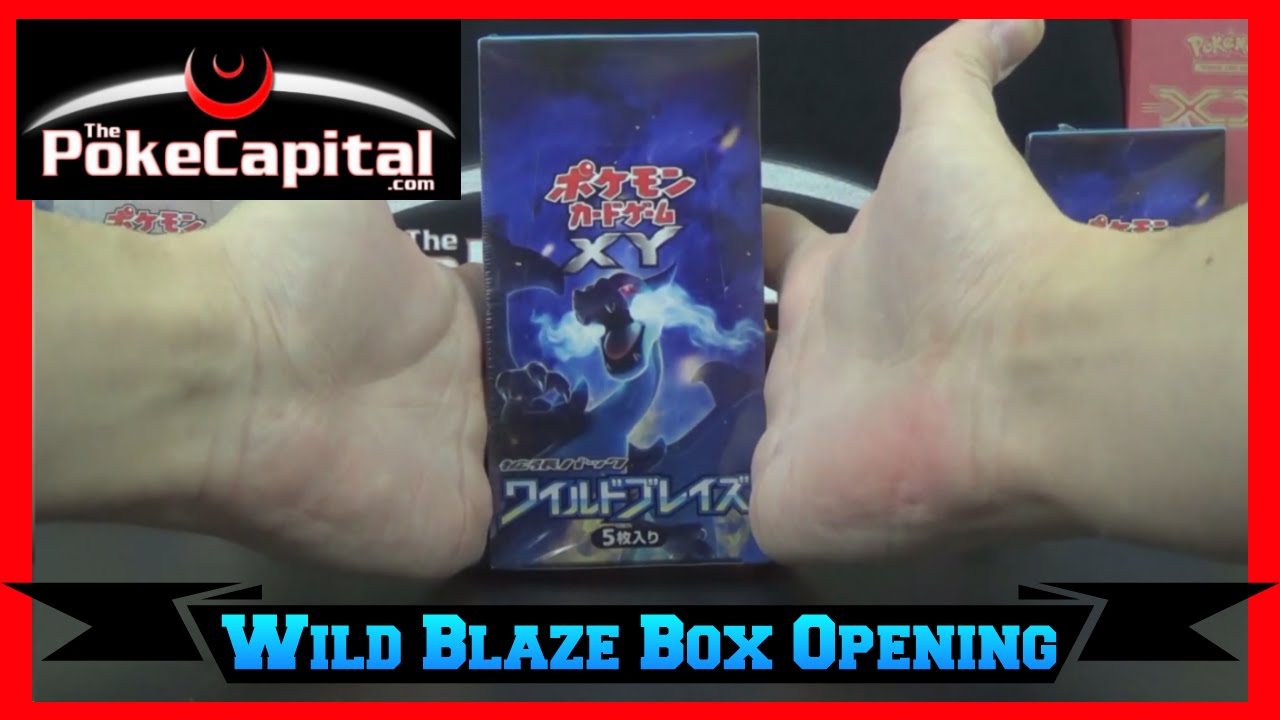 Pokemon Cards XY2 Wild Blaze Booster Box Opening (Japanese)