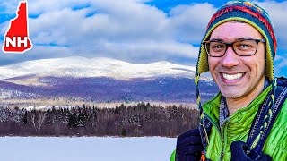 Winter Day Hiking Mt Starr King & Mt Waumbek Nh48 & 52 With A View White Mountains New Hampshire