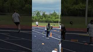 My Son Catches A Pass From Micah Parsons #everythingpackers #gpg #micahparsons #footbalcamp