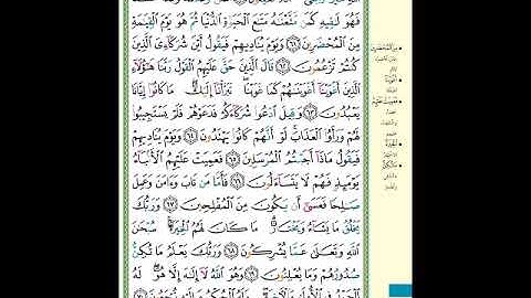 الصفحة (393) من المصحف الشريف ( سورة القصص - مشروع حفظ القرآن الكريم )
