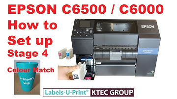 Epson C6000 - EPSON C6500 -  4  match a spot colour - Labels-U-print ® - KTEC GROUP UK