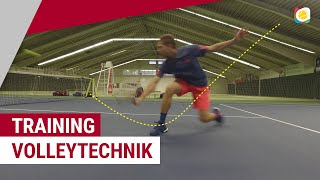 Die richtige Volleytechnik | Tennistraining | myTennis