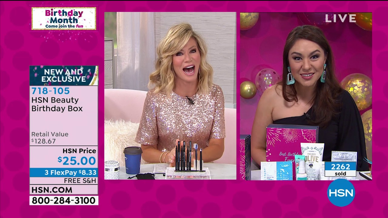 HSN Beauty Birthday Box YouTube