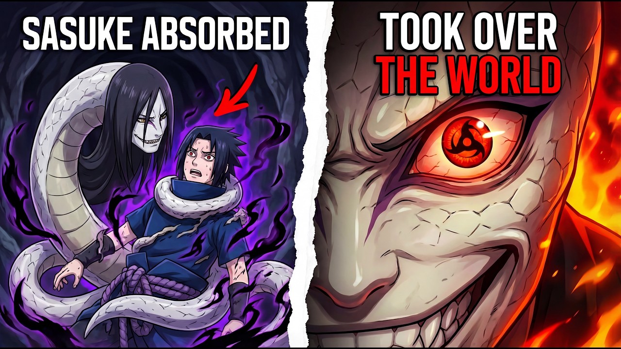 What If Orochimaru Took Over Sasuke's Body?🐍