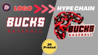 3D Printed Hype Chain | Full Tutorial & Print Settings @BambuLab @AutodeskTinkercad