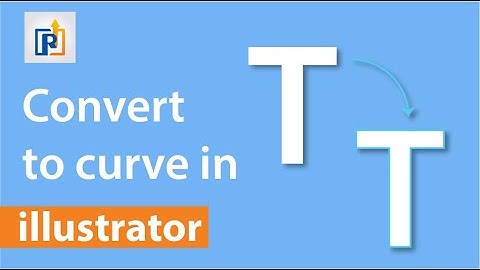 convert to curve in illustrator | illustrator me text ko curve kaise kare | convert to curve text