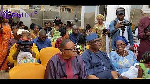 Jide Kosoko, Yinka Quadri And Others At Sola Kosoko Abina's Naming Ceremony