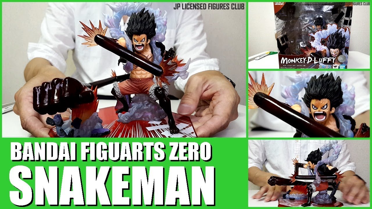 Luffy Gear 4 Snakeman Figure One Piece Bandai Figuarts Zero Unboxing Youtube