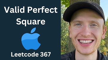 Valid Perfect Square - Leetcode 367 - Binary Search (Python)