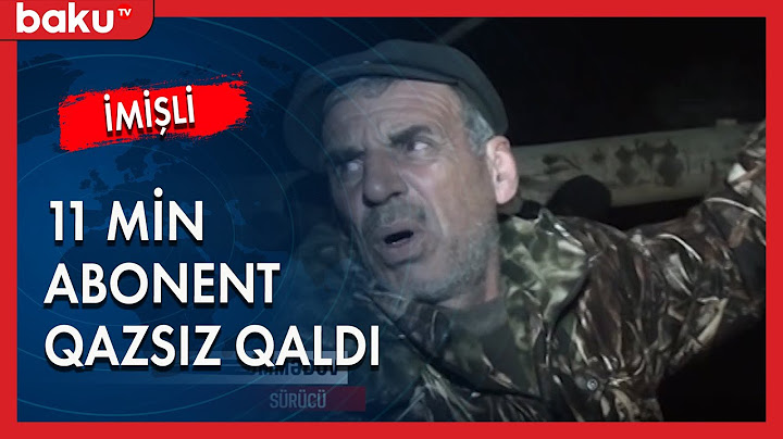 İmişlidə 11 min abonent qazsız qald -Baku TV