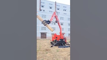 One machine is multi-use and saves time, labor and labor. Crawlers are grabbed with the vehicle