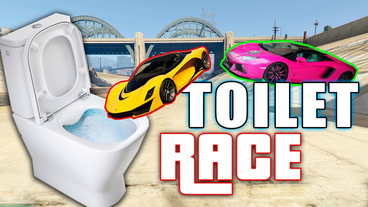 TOILET RACE GTA V ONLINE YouTube