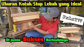 Cara Membuat Kotak/Stup Lebah Trigona / Klanceng || Jenis Heterotrigona Itama