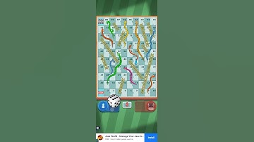 snake and ladder game play video