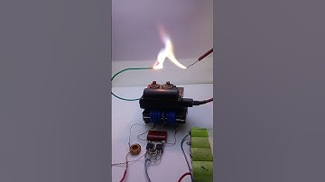 Highvoltage arcs😨⚠️🔥#diy #shorts #hvac