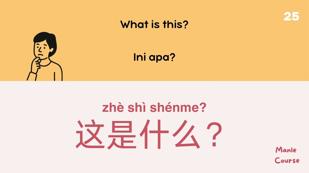 50 Must-Know Mandarin Vocabulary & Phrases Less Than 5 Minutes! 🍊ENG & IND SUB 