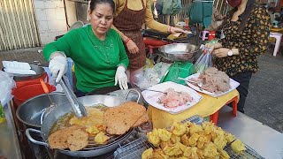 Street Food And Clothes At Olympich Market - Amazing Foods And Products - Cambodian Street Food