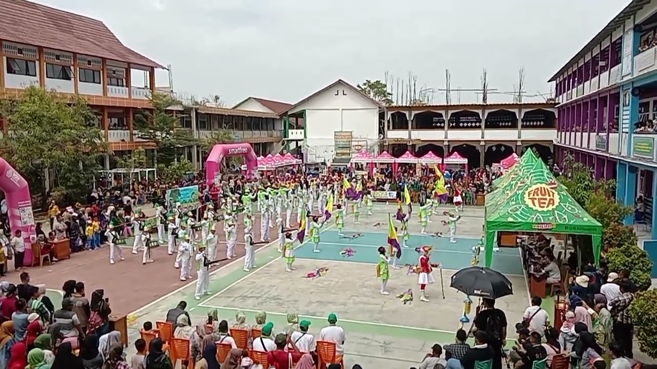 Marching band MI PUI Dermayu - juara 1 lomba marching band MMC1 Jatibarang Indramayu