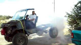 460...Whats left of a van burnout