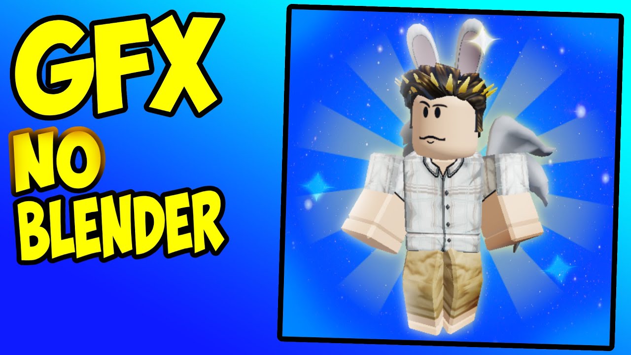 How to make a simple GFX without using Roblox Studio