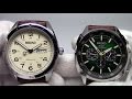 Seiko New Releases - Automatic Field and Solar Chronograph