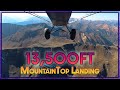 Landing a bushplane at EXTREMELY high altitude! 13,500ft Above Sea Level!